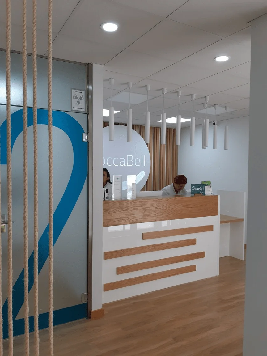 Recepción de una de nuestras Clínicas Dentales en Tenerife